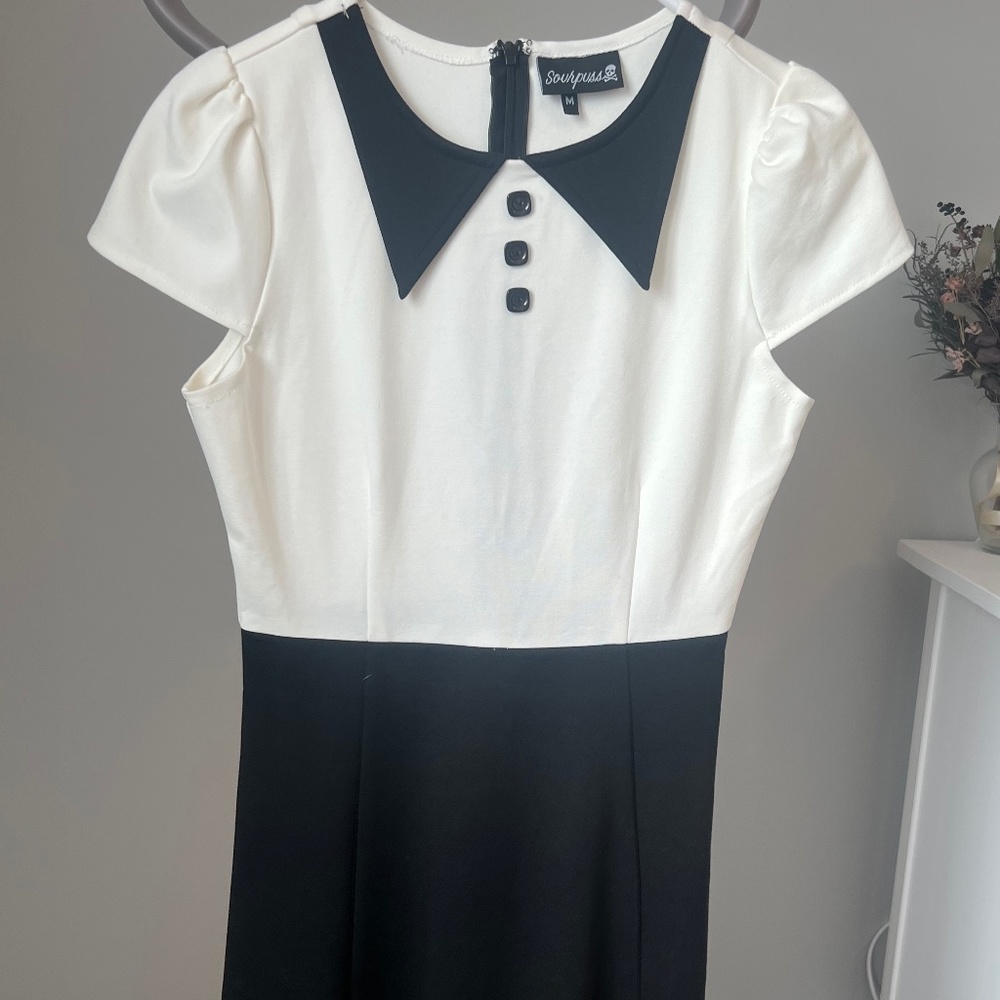Sourpuss Collar Dress (NWOT)